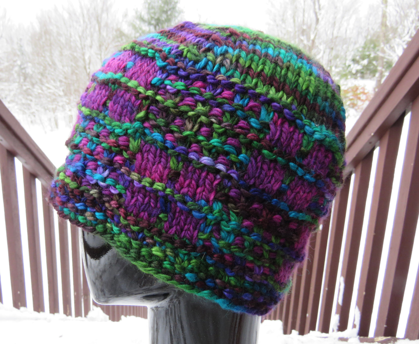 HAT - Honeycomb in Purple Forest