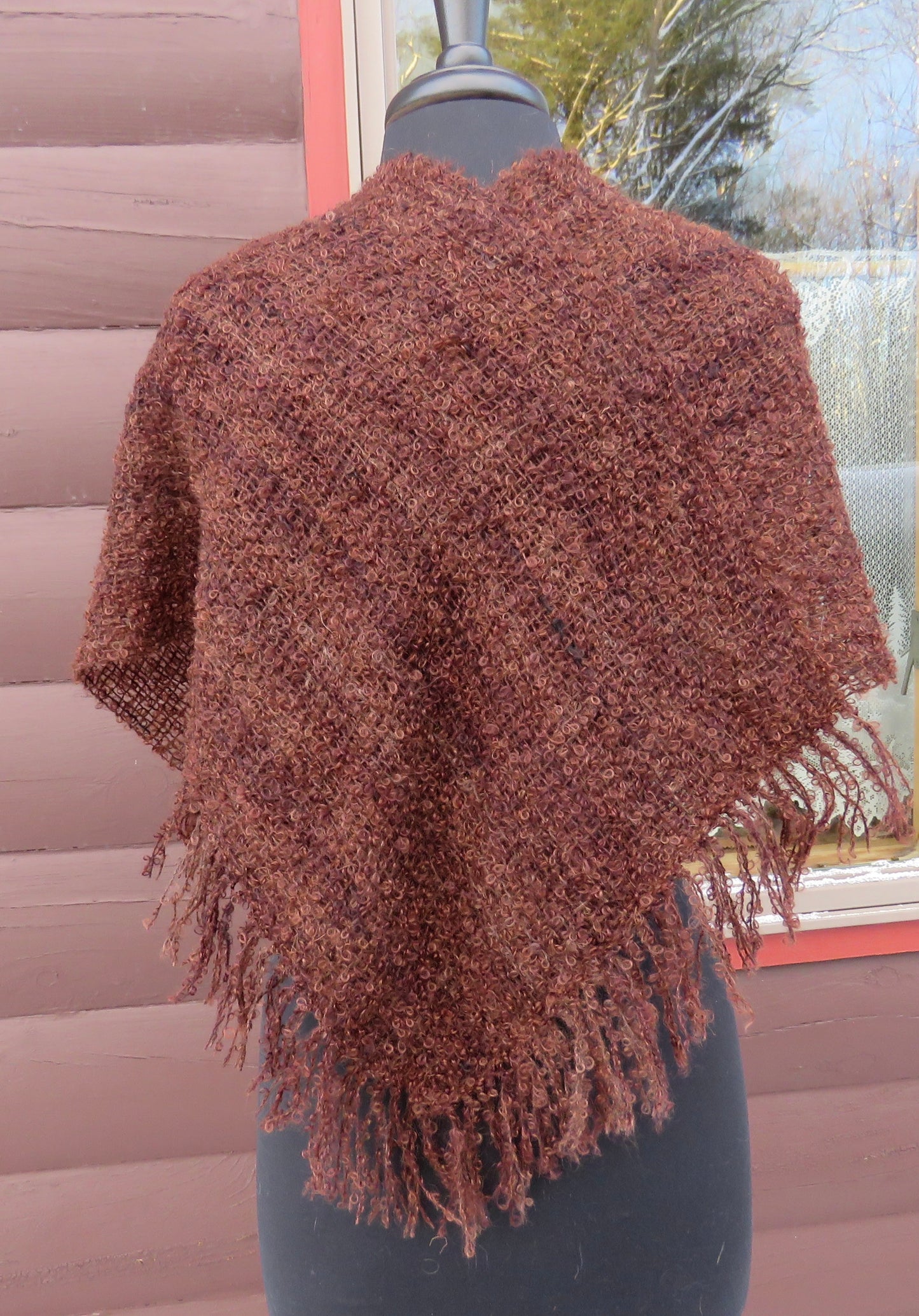 Shawls - Möbius Shawl- Browns