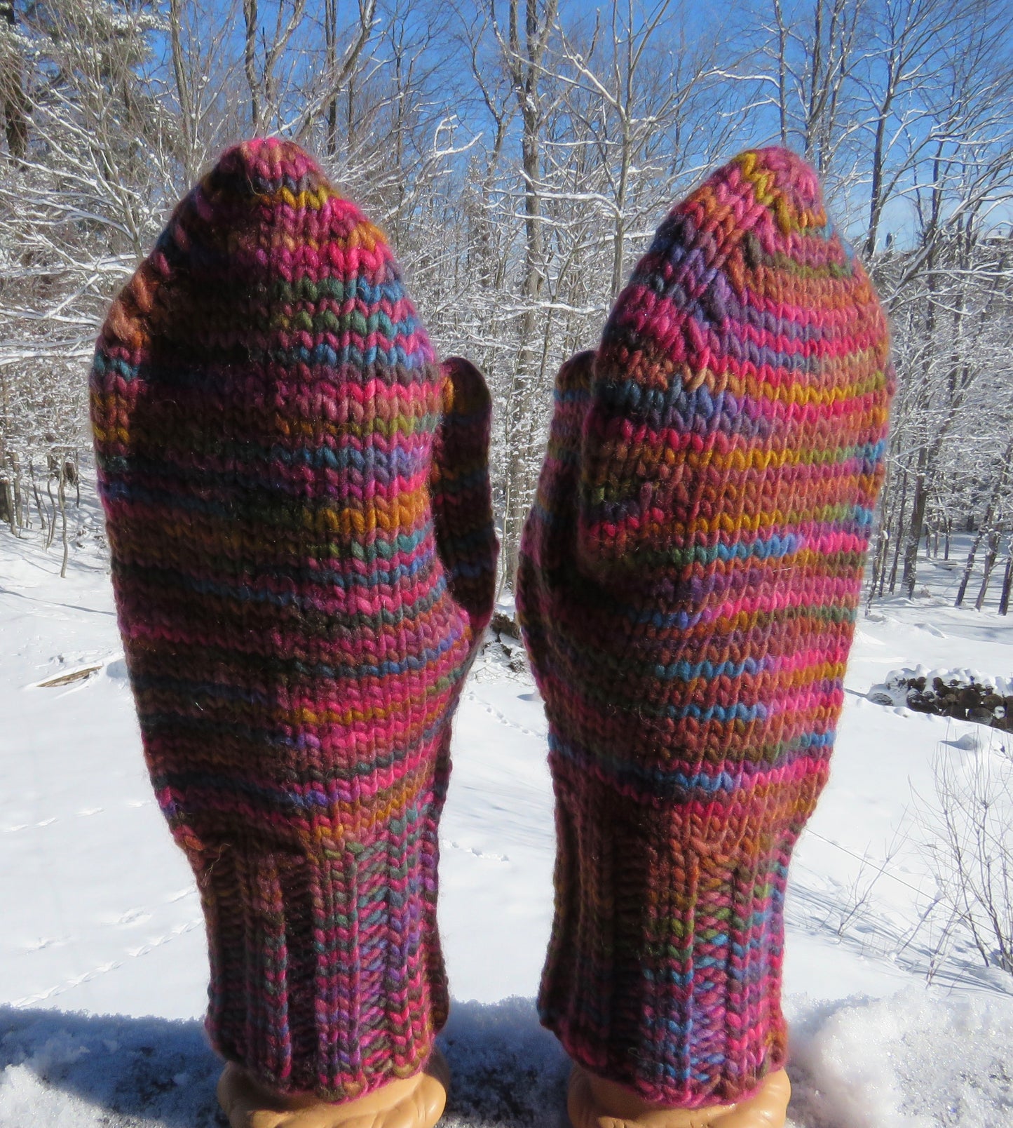 Mittens - Merino - Vintage