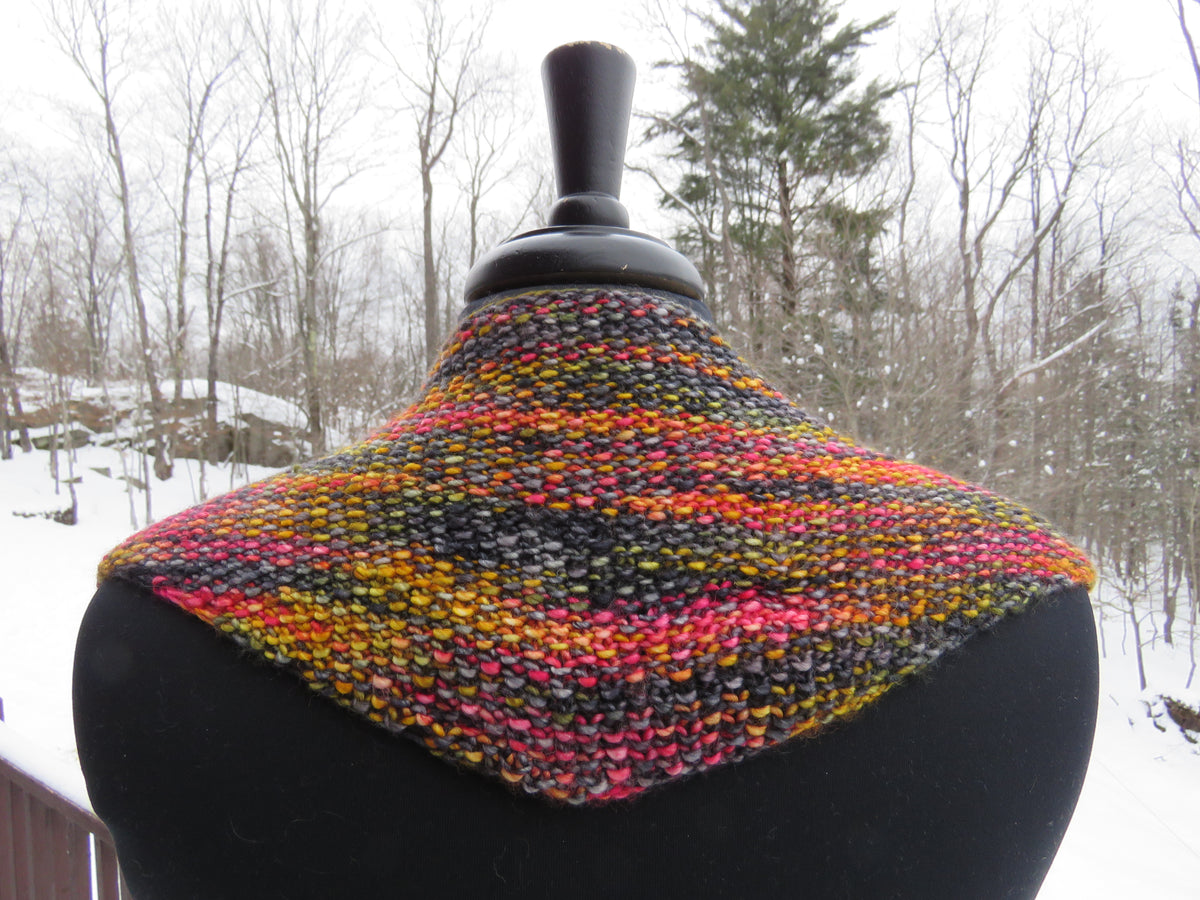 Shawls - Short Row Shawlette - Jazz
