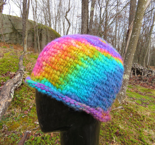 HAT - Cozy Rolled Brim in Mood Ring
