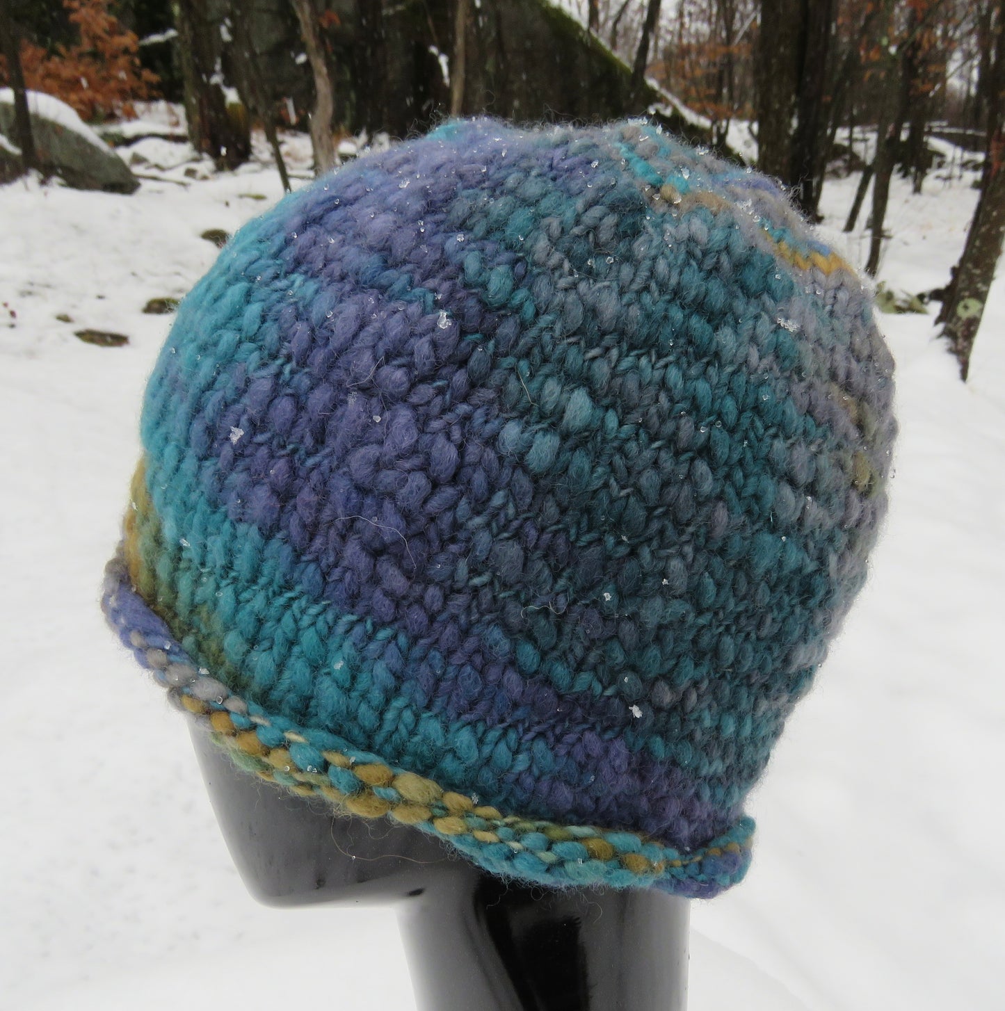 HAT - Cozy Rolled Brim in Wintersleep