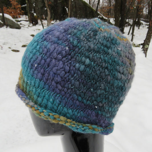 HAT - Cozy Rolled Brim in Wintersleep