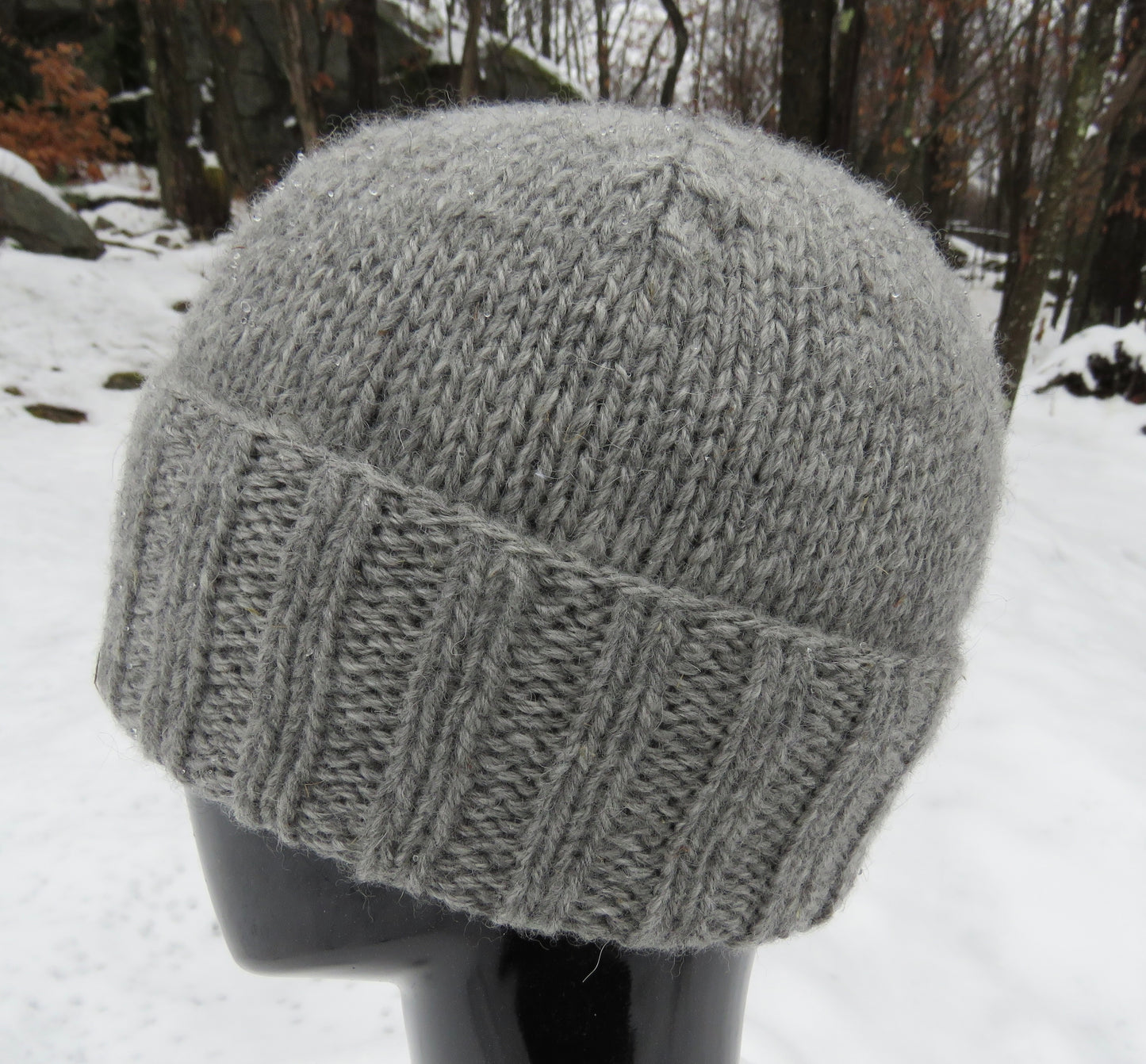 HAT - Fisherman/Fisherwoman in Organic Alpaca - "Top Secret"