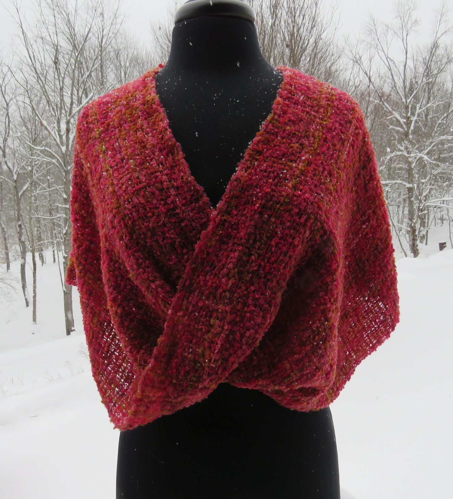 Shawls - Möbius  Shawl- Summer Time
