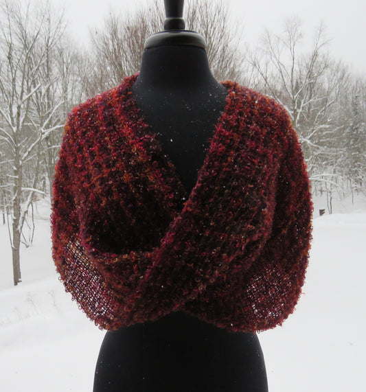 Shawls - Möbius  Shawl- Tempest
