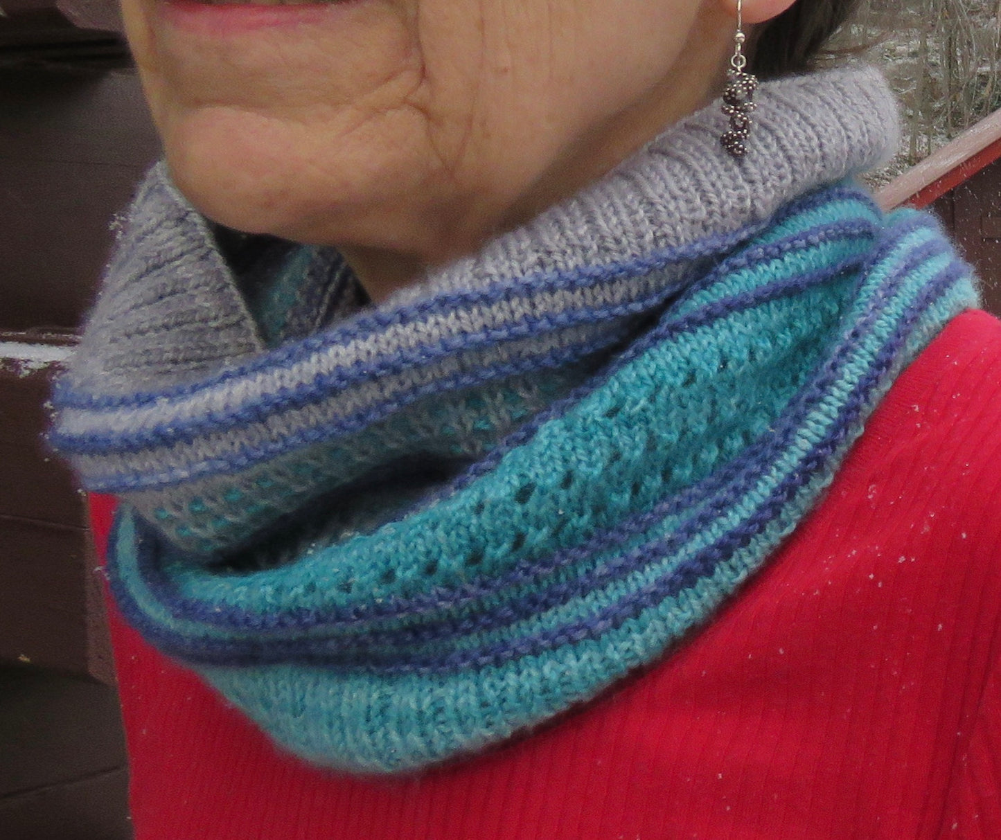 Cowl - Leftover Cowl - Fingering Weight